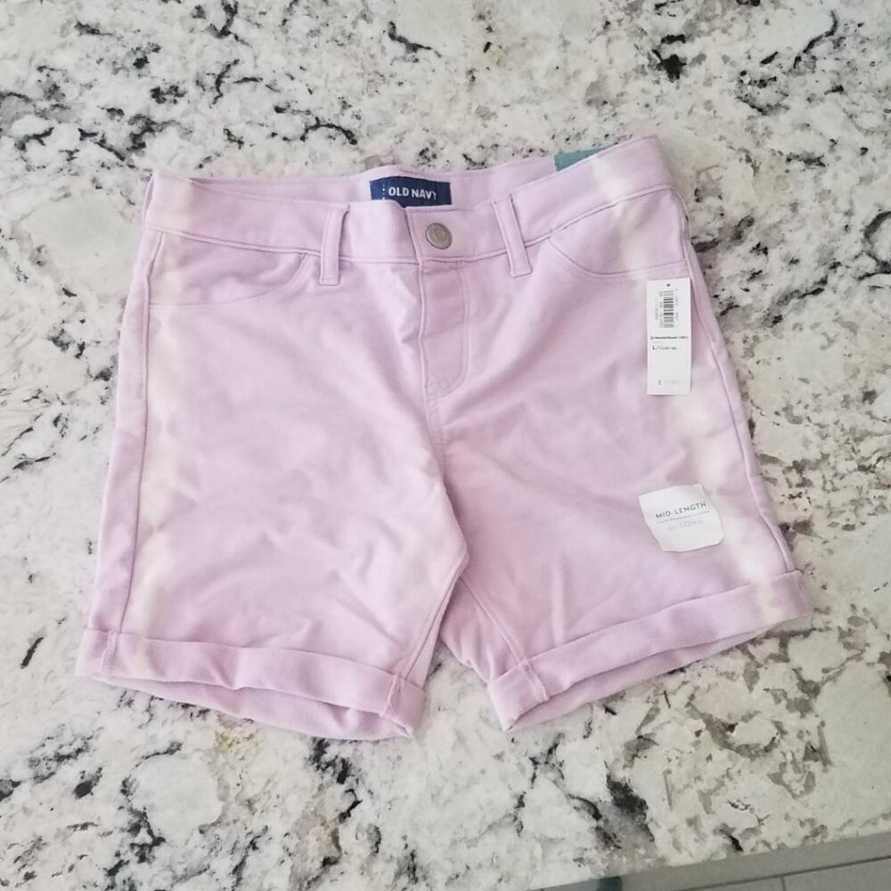 Old Navy Mid Length Shorts Light Purple